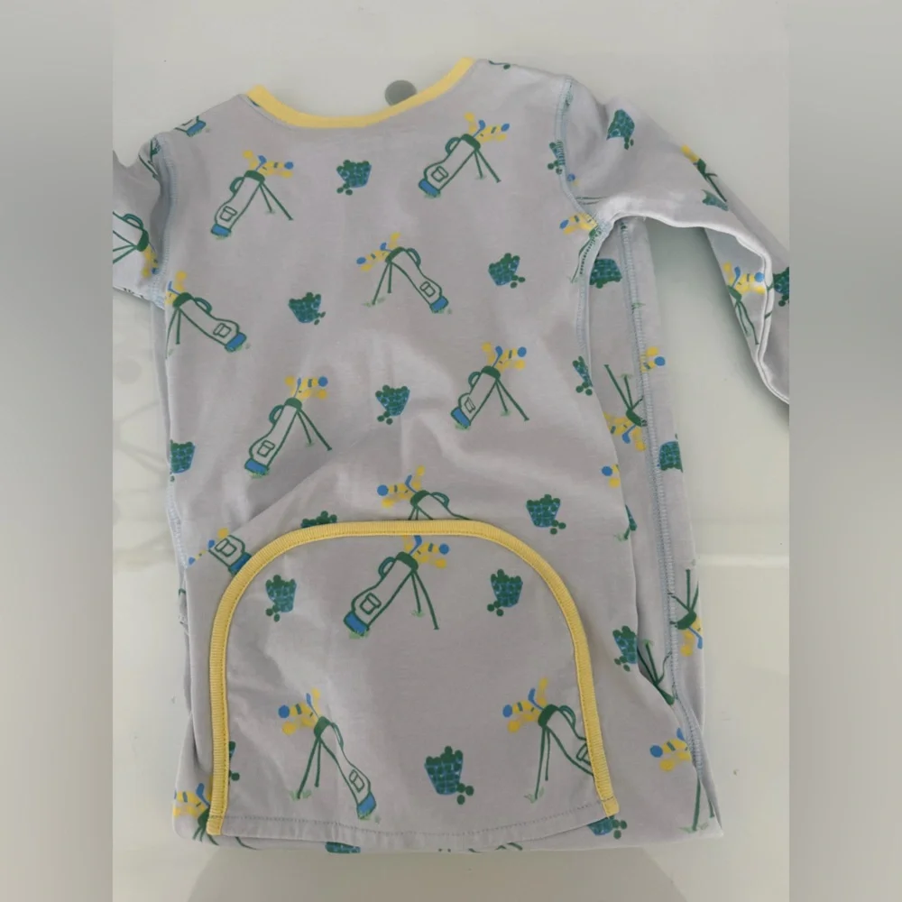 The Beaufort Bonnet Company Golf Onesie Pajamas - Picture 4 of 4